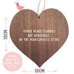A present for mum | I love you mum present gifts | best mum ever in the world | handmade plaque presents | heart wooden hanging plaques | mother from daughter thank you | christmas