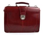Doctor bag leather briefcase mens doctor bag XXL handbag women medical bag leather bag vintage leather red made in Italy luxury bag travel weekender