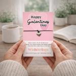 WishStrings Happy Galentine’s Day Gift Wish Bracelet | Friendship Bracelet for Best Friends, Gal Pals & Thoughtful Letterbox Gifts