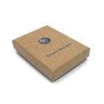 Sterling Silver Aquamarine Seaglass Earrings - Handmade in Cornwall - Gift Boxed - A1