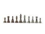 Personalized Chess Set - Sentimental Gifts from Mom to Son - Customizable Board and Metal Figures - Meaningful Birthday Graduation Him Grandson Colleague Christmas (14inch(36x36cm))
