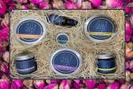 The Ilex Wood - Ultimate Natural Beauty Skin Care Gift Set Box. For skin irritation, scrapes, bites, stings soothes rashes, itching, dry skin, eczema, chapped skin. 100% Natural & Cruelty Free.