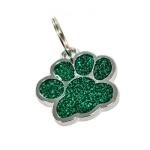 Personalised Pet Paw ID Tags Dog ID/Cat ID Bling Tag Name ENGRAVING (Pink)