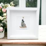 Family Pebble Art Picture Framed Personalised For New Home Mum And Dad Mothers Day Gift