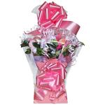 Beautiful Baby Clothes Bouquet for a Girl - 3-6 Months, Pink