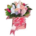 Beautiful Baby Clothes Bouquet for a Girl - 3-6 Months, Pink