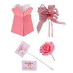 Beautiful Baby Clothes Bouquet for a Girl - 3-6 Months, Pink