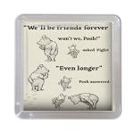Promise Me Coaster – Handmade Friendship Gift, Beautiful Quotes, Premium 10x10cm Acrylic Keepsake for Friend, Mum, Daughter, Colleague