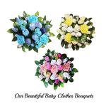 Beautiful Baby Clothes Bouquet for a Girl - 3-6 Months, Pink