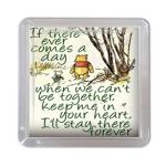 Promise Me Coaster – Handmade Friendship Gift, Beautiful Quotes, Premium 10x10cm Acrylic Keepsake for Friend, Mum, Daughter, Colleague