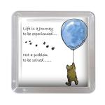 Promise Me Coaster – Handmade Friendship Gift, Beautiful Quotes, Premium 10x10cm Acrylic Keepsake for Friend, Mum, Daughter, Colleague