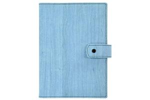 EASY 2021 daily diary A5-5.9 x 8.27 in - Handmade in Italy - light blue