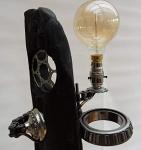 Driftwood floor lamp