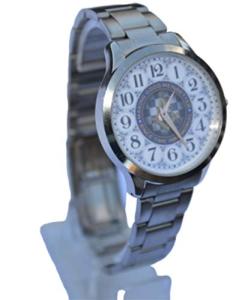 MASONIC WATCH GIFT MAKING GOOD MEN BETTER SUPERB DETAILING WITH A STAINLESS STEEL STRAP