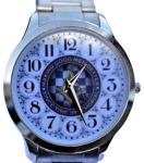 MASONIC WATCH GIFT MAKING GOOD MEN BETTER SUPERB DETAILING WITH A STAINLESS STEEL STRAP