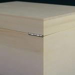 Personalised cat memorial box. Engraved wooden pet cat memory box