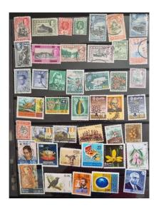 Ceylon - Sri Lanka stamps - Collectable 50 Stamps