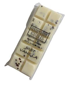 Just Vanilla Wax Melts | Highly Scented | Soy Wax Cruelty & Vegan Friendly | Handmade Snap Bar