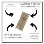 Just Vanilla Wax Melts | Highly Scented | Soy Wax Cruelty & Vegan Friendly | Handmade Snap Bar