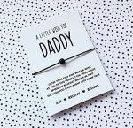 Daddy Gift | Gift for Daddy | Daddy wish bracelet | Father's Day gift