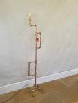 Copper Pipe Industrial Floor Lamp