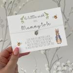 Mummy to Be Wish Bracelet | Peter Rabbit | Perfect Baby Shower gift | New mum Gift | Mummy Gift | Charm Bracelet