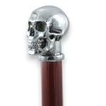 Elegant skull walking stick for men and women | Made in Italy collectible walking stick, dandy, luxury gentleman | Handcrafted by CAVAGNINI