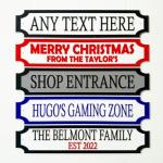 Personalised 3D Street Sign | 8 Colours | Waterproof | Custom Garden Sign | Family Sign