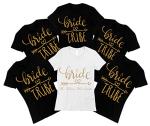 PERSONALISED NAMES HEN PARTY BRIDE TRIBE TOP HEN DO