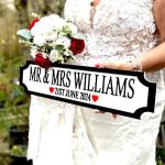 Personalised 3D Street Sign | 8 Colours | Waterproof | Custom Garden Sign | Family Sign