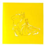 BC Worldwide Ltd handmade 3D pop up card Beauty and Beast birthday wedding anniversary engagement Valentines bridal shower hen party blank love celebrations