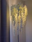 Charming wisteria floor lamp 185 cm, EXCLUSIVE handmade home decoration