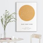 Custom Star Map Print - Night We Met - Anniversary Gift Romantic - Night Sky Constellation Print Personalised - The Perfect Valentines Gift