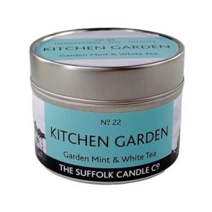 KITCHEN GARDEN - Garden Mint and White Tea - handmade soy candle - 100g