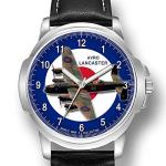 AVRO LANCASTER BOMBER RAF WORLD WAR 2 MENS WRIST WATCH ANNIVERSARY BIRTHDAY BEST GIFT ENGRAVED