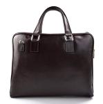 Women leather shoulder bag genuine italian leather handbag ipad tablet leather bag ladies leather satchel office leather bag dark brown