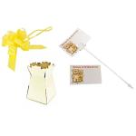 Beautiful Baby Clothes Bouquet for a Girl or Boy… (3-6, Yellow)