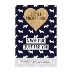 WishStrings A Wee Hug Just For You – Pocket Hug Wooden Heart Keepsake | Handmade Scottish Souvenir Letterbox Gift