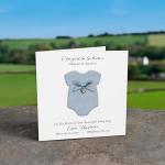 PERSONALISED New Baby Boy Card - Handmade UK