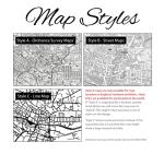 Personalised Housewarming Wall Print | New Home Map Gift (A4-30x21cm, Print & Standard Frame)