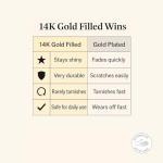 Gold Cartilage Earrings For Women - Thin Small 20 Gauge 8mm Helix Piercing Jewelry - 14k Gold Filled Cartilage Earring Hoop Ring - Gift Ready