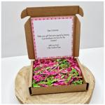 Personalised Pet Memorial Ceramic Heart – Custom Name Hanging Heart with Rainbow and Paw Print