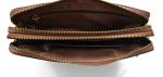 Leather clutch brown leather zipped bag big leather clutch zipper pouch leather zipper pouch leather clutch zipper clutch bag handbag