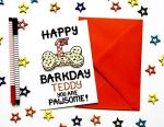 Barkday Card For Dog 1st Birthday, Personalised Dog Birthday Card For Fur Baby, Barkday card, Family Pet