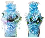 Beautiful Baby Clothes Bouquet for a Boy (3-6, Blue)
