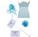 Beautiful Baby Clothes Bouquet for a Boy (3-6, Blue)