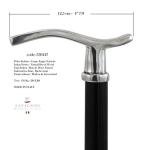 Elegant derby walking stick for men and women | Collectible walking stick made in Italy, a dandy luxury piece, a one-of-a-kind | Cavagnini artisanal