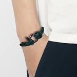 To My Dad Horseshoe Buckle Casual Bracelet,Stainless Steel Bracelet,Punk Temperament Handmade Bracelet Bangle Wristband Graduation Birthday Gift (green, Dad)