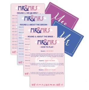 Mr and Mrs Hen night hen Do Party Game Quiz Game