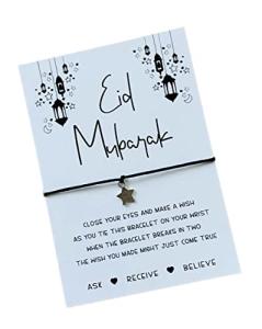 Eid Mubarak wish bracelet | Gift for Eid | Eid Mubarak present